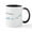 White/Black Inside, variant on CafePress - Florida Keys Map Design. Mug - 11 oz Ceramic Mug - Novelty Coffee Tea Cup