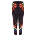 thumbnail image 6 of Womens High Waisted Tie Dye Sweatpants Loose Fit Casual Jogger Pants Athletic Workout Running Gym Pants Trousers, 6 of 7