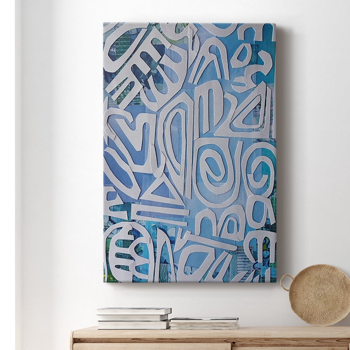 Santorini Premium Gallery Wrapped Canvas - Ready to Hang