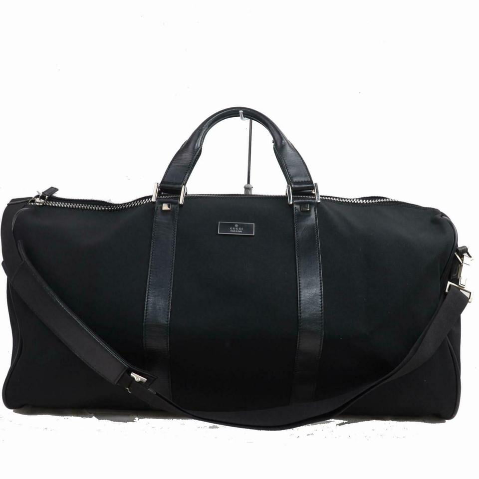 Duffle Boston Extra Large with Strap 870851 Black Nylon Weekend/Travel Bag - 0 ...