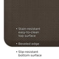 thumbnail image 3 of GelPro Designer Comfort Anti,Fatigue Flatweave Kitchen Floor Mat, 20" x 40" , Brownie, 3 of 5