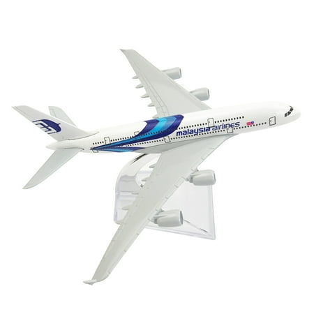 1:400 Malaysia Airlines A380 Airplane Model Simulation Aircraft Model Aviation Model Aircraft Kits for Collection and Gift