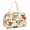 Beige, variant on Jiaoprinted Gingerbread Christmas Tree Travel Makeup Bag for Women, Large Waterproof Toiletry Organizer, Portable Cosmetic Pouch with Handle for Daily Use, Christmas Cookie
