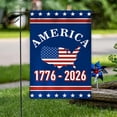 thumbnail image 6 of 250 Year American Anniversary Flag 12x18", 250th Anniversary USA Flag Patriotic 4th of July We the People 1776 Yard Garden Flags for Outside, Double Sided Outdoor Banner Decorations 3PCS, 6 of 8