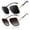 Black Frame|Gray Lens+Brown Frame|Brown Lens, variant on Sunier Oversized Square Polarized Sunglasses for Women Fashion Shades for Women