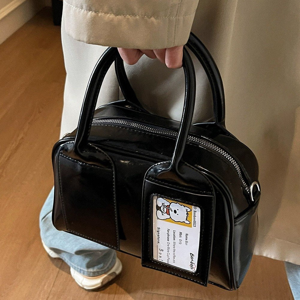 Hzzsbu Crossbody Bags, Women Ita Messenger Bag Ladies Japanese Style Shoulder Bag Cute Boston Shoulder Bag Uniform Bag