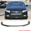 Fit For 12-13 Honda Civic Coupe 2 Door CS Style Front Bumper Lip Chin Spoiler