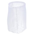 thumbnail image 1 of EeaseMX Bolsa de filtro de miel reutilizable, gruesa, con cordón ajustable, para colar alimentos, leche de frutos secos, yogur, fina, de alta eficiencia, color blanco, 1 of 7