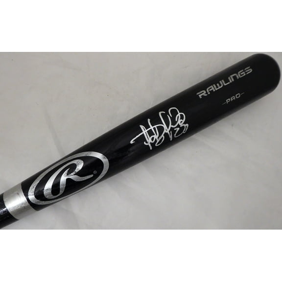 Fernando Tatis Jr. Autographed Black Rawlings Bat San Diego Padres Beckett BAS 179066