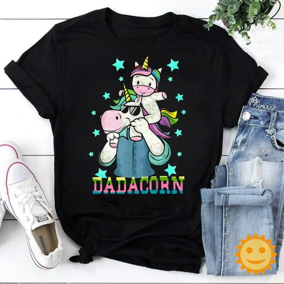 Funny Dadacorn Vintage T-Shirt, Dadacorn Shirt, Unicorn Shirt, Fathers Day Shirt, Father's Day Shirt, Dad Shirt, Daddy Shirt, Gift For Dad
