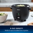 thumbnail image 4 of Oster 6 Cup Rice Cooker, Electric Rice Cooker and Rice Maker, 4 of 8