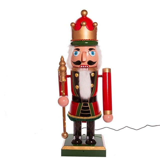 Kurt S. Adler JEL0972 43 in. Lighted Musical Collapsible Nutcracker