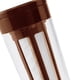 thumbnail image 3 of Jarra de agua Jarra de agua Tanque de agua fría y caliente Refrigerador Tetera Sin Capacidad de 1.1L Bebida Jarra de agua para cócteles de leche marrón Sunnimix tetera grande, 3 of 6