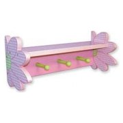 Trend Lab Darling Daisy Shelf with Pegs
