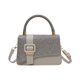 thumbnail image 1 of Bolso de mano elegante de PU para mujer, bolso de hombro tipo cartera para citas. Gris, 1 of 9