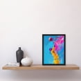 thumbnail image 4 of Artery8 Abstract Basketball Player Slam Dunk Shot For Living Room Artwork Framed Wall Art Print A4, 4 of 5