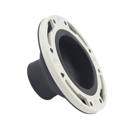Flange Repair Rings Sealing Rings Thickened Easy Install Rubber Bowl Gasket Closet Flange Spacer Replacement Closestool Use Toilet Rubber Rings black
