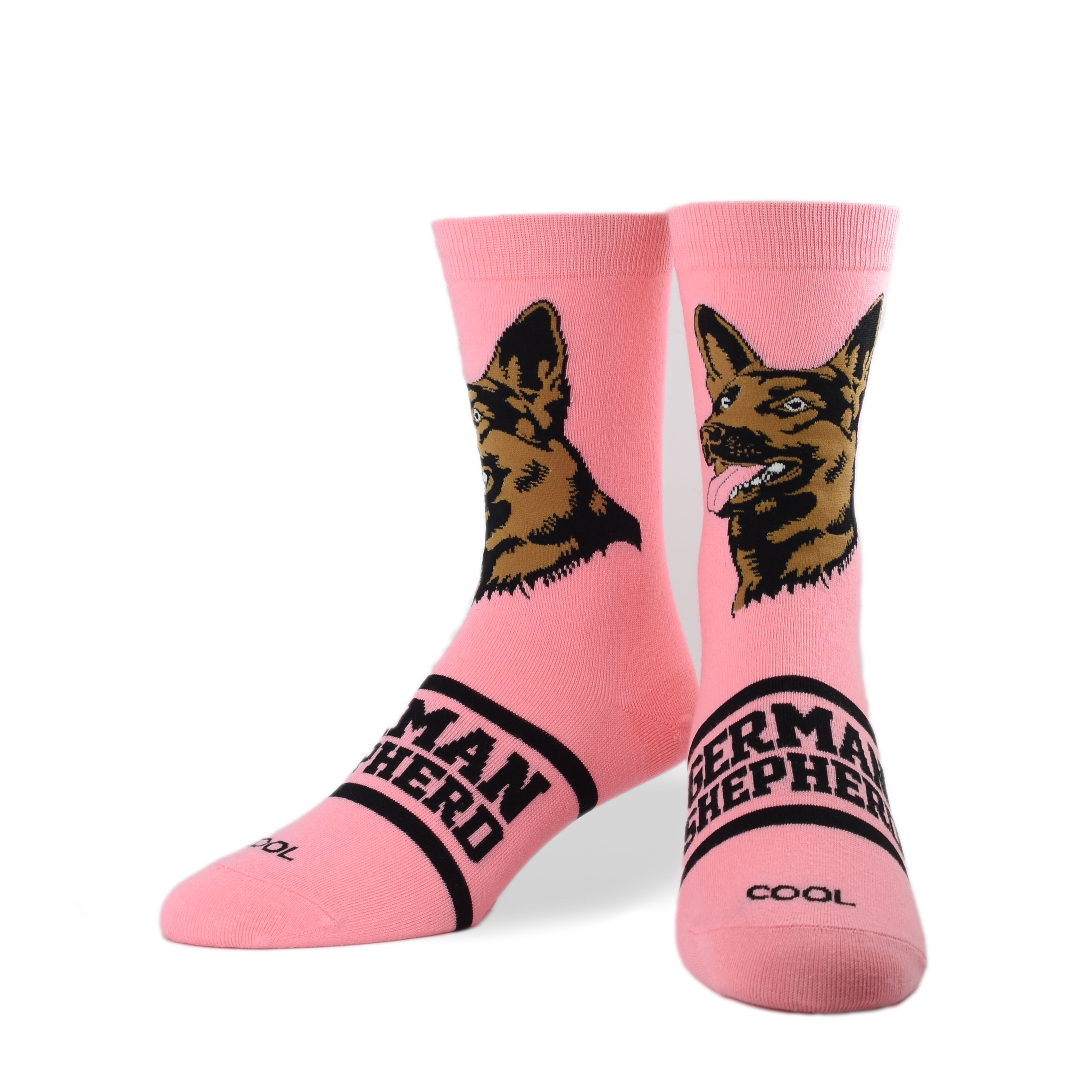 Cool Socks Cool Socks, Women's, Animals, German Shepherd Dog, Crew