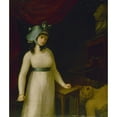 thumbnail image 2 of Anonymous 20x23 Black Ornate Framed Double Matted Museum Art Print Titled: Portrait of Charlotte Corday (1768-1793) when She Has Just Murdered Marat (1793), 2 of 5