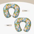 thumbnail image 3 of KLL Colorful Fruits Pattern Memory Foam Cervical Neck Pillow Versatile U-Shaped Pillows for Home/Office/Camping/Travelling/Soft Washable Cover, 3 of 8