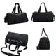 thumbnail image 5 of Fiudx Liquidación de ofertas flash Bolsas de gimnasio, bolsas de lona para deportes y viajes de fin de semana, bolsas ligeras y de gran capacidad para pasar la noche para hombres y mujeres, bolsas de, 5 of 7