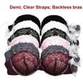 thumbnail image 2 of 6 pcs Max Lift Power Wired Add 2 Cup Sizes T-Shirt Double Push Up Bra (34B), 2 of 7