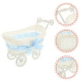 thumbnail image 4 of WORGEOUS 2 piezas de carro en forma de carro en forma de carcajadas de baby shower favores de bodas decoración de canasta, 4 of 9