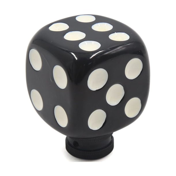 Pomo Palanca de Cambio Unique Bargains Vehículo Camión Blanco 8mm 10mm 12mm