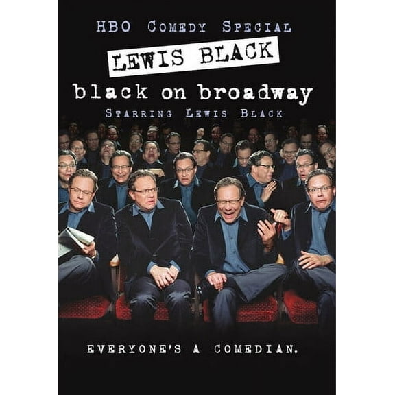 Lewis Black: Black on Broadway (DVD), HBO Archives, Comedy