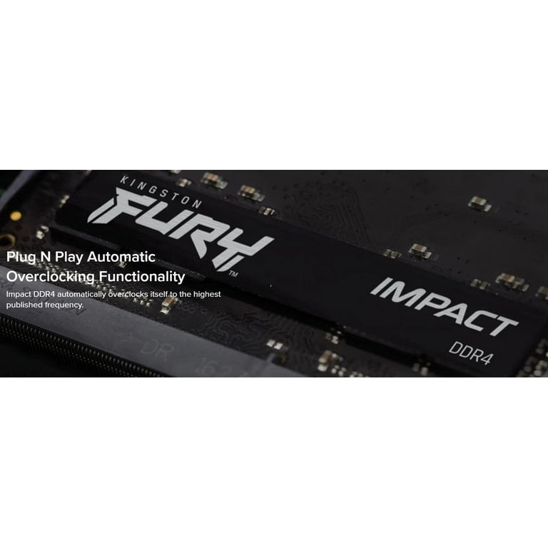 Kingston FURY Impact 8GB 3200MHz DDR4 Laptop Memory KF432S20IB/8
