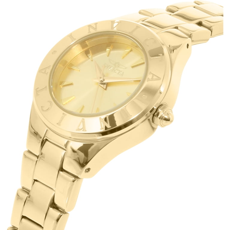 Invicta Women\'s Wildflower Yellow Gold Steel Bracelet Watch Invicta Wildflower Women main image 4