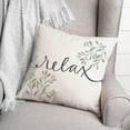 thumbnail image 3 of Creative Products Relax Floral 18 x 18 Spun Poly Pillow, 3 of 3