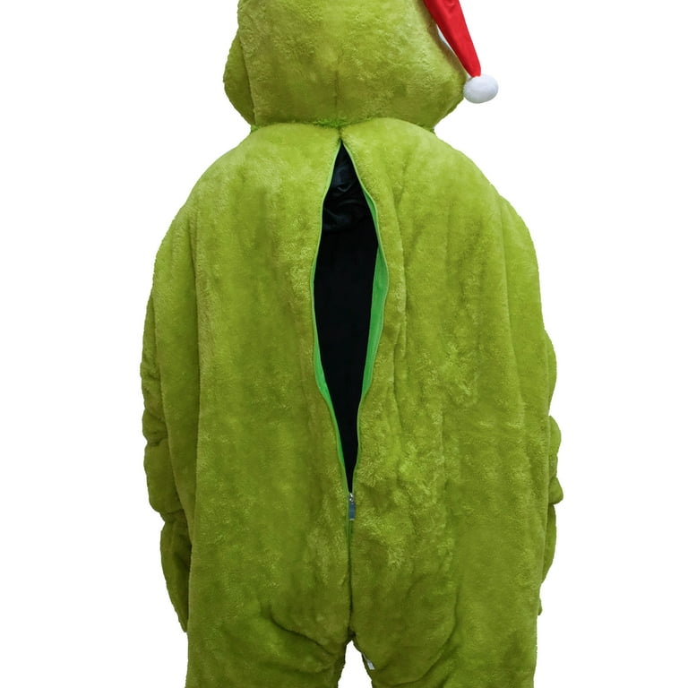 Furry Grinch 7 Piece Costume - Size: Medium - 2XL - USA Shipping - Complete  Fit