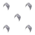 thumbnail image 2 of Turbante africano Qarigey nudo estilo bohemio banda ancha accesorios para el cabello negro, 2 of 6