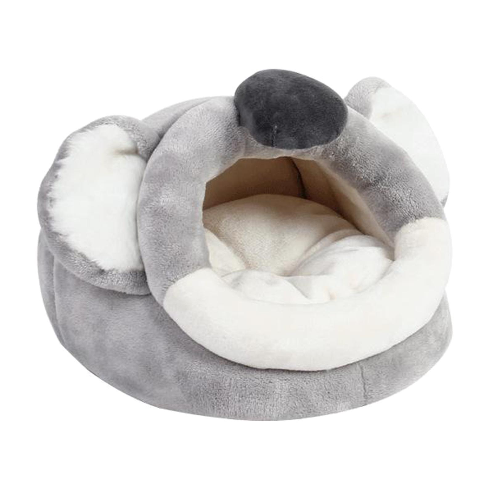 Guinea House Bed Squirrel Chinchilla House Cage Nest Accessory - Gray S