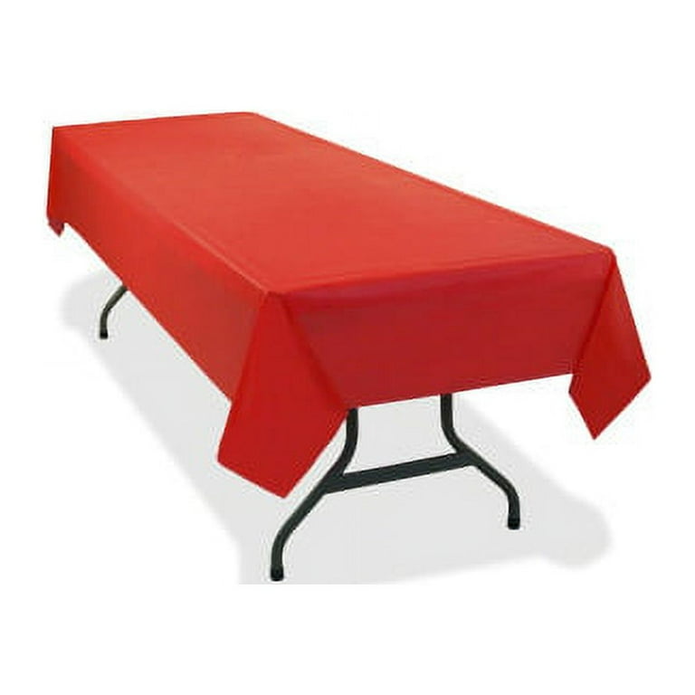 Table Set Rectangular Table Cover, Heavyweight Plastic, 54 Table Set Rectangular Table Cover, Heavyweight Plastic, 54