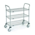thumbnail image 1 of Nexel Industries 2148N3C 21 x 48 x 3 in. Shelf Utility Cart-Pneumatic Caster, Chrome, 1 of 1