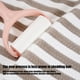 thumbnail image 4 of Terciopelo Rayado Toalla Cara Absorbente Gran Tamaño, Toalla De Baño Suave, Para Hogar Y Viaje, Ultra Suave, Ideal Para Dormitorio, Toalla De Viaje Plegable, Material 100% Algodón, Para, 4 of 7