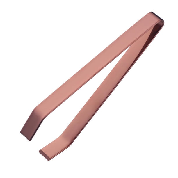 Pinzas para quitar espinas y escamas de pescado. Pinzas manuales para cocinar. Oro rosa