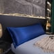 thumbnail image 1 of Funda de almohada larga de satén impermeable | Capa protectora repelente de líquidos | Tejido suave y transpirable para dormir | Ideal para el hogar y el descanso en el dormitorio, 1 of 6