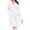 White, variant on NY Threads Womens Robe Soft Knit Waffle Bathrobe Lightweight Knee-Length Loungewear, Medium, Black