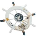 thumbnail image 2 of Decoración de volante de barco, modelo de pájaro marino de madera, 2 of 3