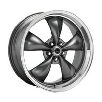 American Racing Aluminum Rim AR105 TORQ THRUST M 17X7.5in Anthracite Machined Lip Finish, AR105M77566A