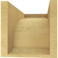 thumbnail image 4 of 8"W x 16"D x 8"H Wide Legacy Rough Cedar Woodgrain TimberThane Corbel, Primed Tan, 4 of 6