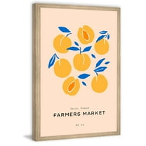 Marmont Hill Paris Farmers Market Framed Painting Print