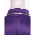 thumbnail image 5 of Oyolan Women Cleric Robe Clergy Priest Gown Church Pastor Minister Pulpit Cassock Liturgical Vestment Purple M, 5 of 7