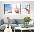 thumbnail image 2 of Coastal Cowgirl WallTrendy Preppy Wall Decor Western Girls Beach Prints Pink Boots Hats Posters Summer Coastal Granddaughter Pictures Teen Girl Dorm Canvas Painting Unframed, 2 of 6