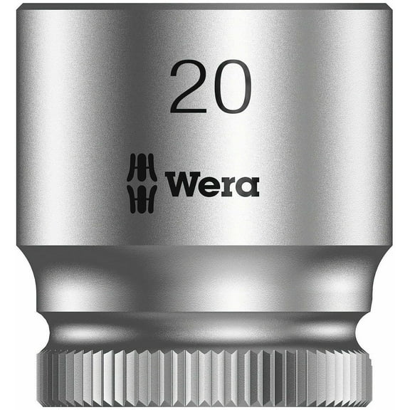 Wera Tool 8790 HMB ZYKLOP 3/8" Drive Socket, 20mm