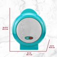 thumbnail image 4 of Holstein Housewares Machine à Omelette, Turquoise/acier Inoxydable, 4 of 5