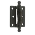 thumbnail image 2 of Idh by St. Simons 80360-10B Solid Brass Heavy Duty Spring Screen Door Hinges with Ball Finials, Oil-Rubbed Bronze, 2 of 2